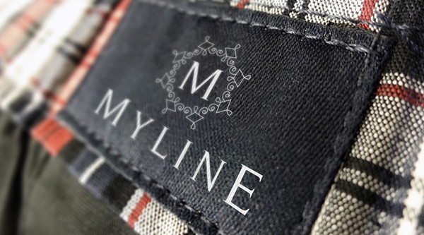 Logo for Myline - clothing producer